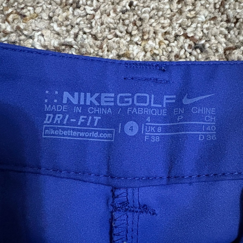 Nike Golf Dri-Fit Blue Pants